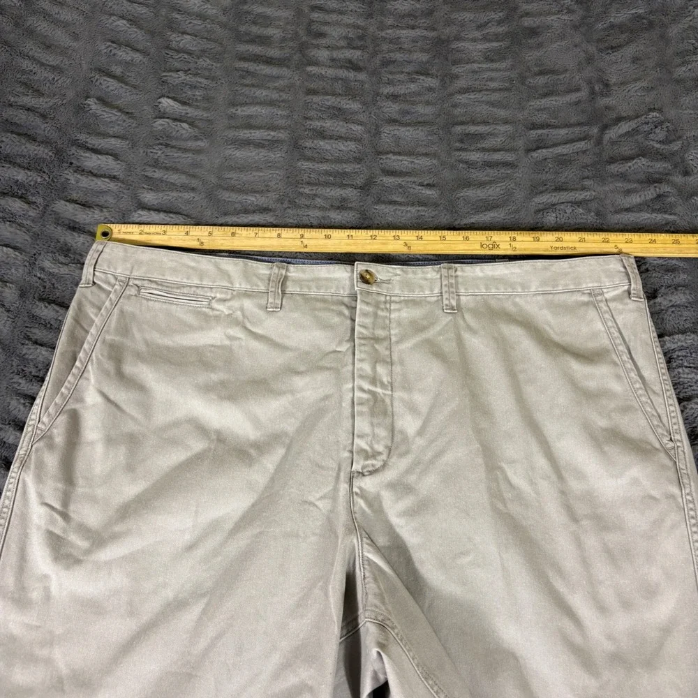 Polo Ralph Lauren Classic Fit Chino Shorts Mens 44 Khaki Tan Cotton AT236